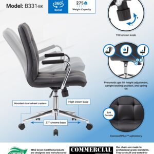 BEIGE ANTIMICROBIAL VINYL MEDICAL STOOL