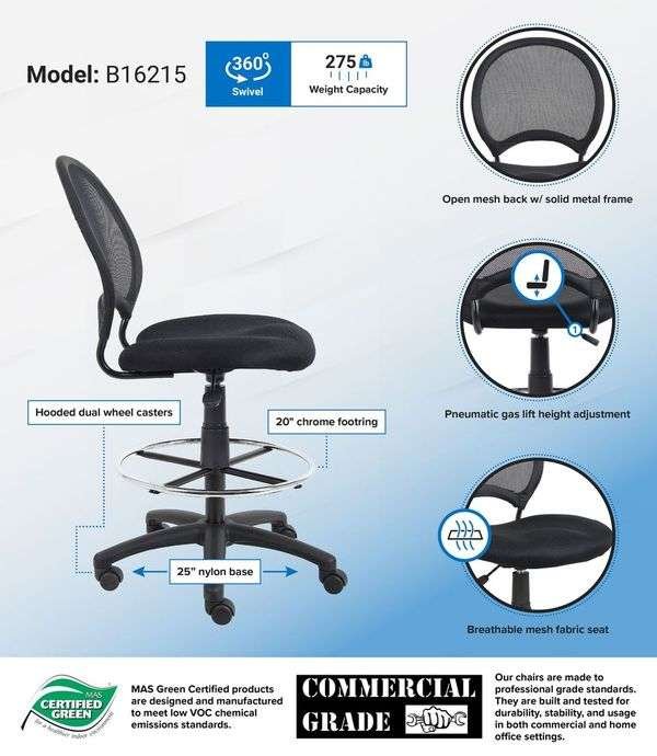 comfortable folding desk chair
