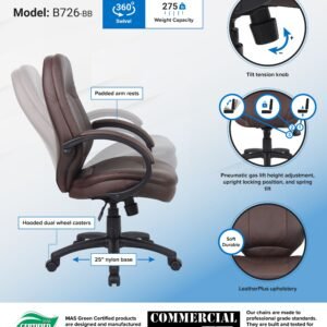 Boss LeatherPlus Executive Chair