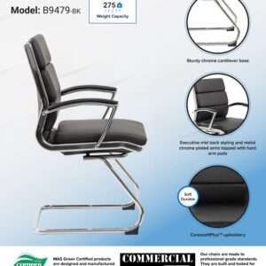 Boss CaressoftPlus Executive Guest Chair