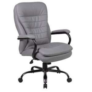 Boss Heavy Duty Double Plush CaressoftPlus Chair-400 Lbs.