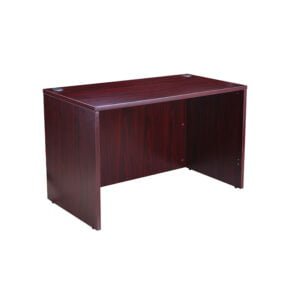 Boss Desk Shell 48X24, Mahogany