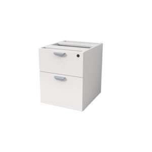 Boss 2 Hanging Pedestal - 3/4 Box/File , White