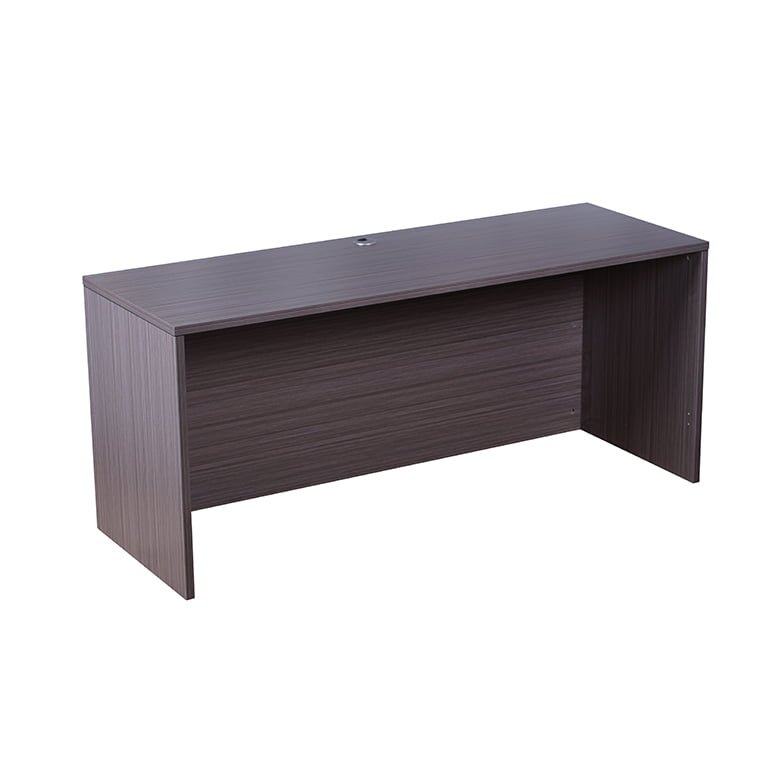 reception desk with Credenza