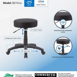 The DOT stool, Black