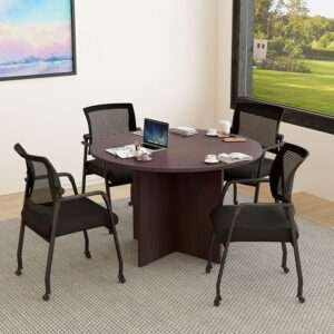 Round table set, N123-MOC (1) + B6889R-BK (4)