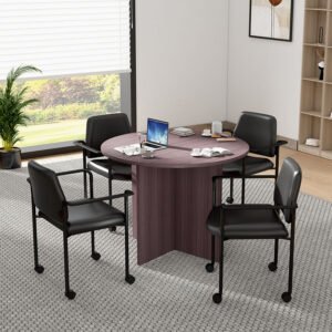 Round table set, N127-DW (1) + B9503R-CS (4)