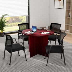 Round table set, N127-M (1) + B6889-BK (4)