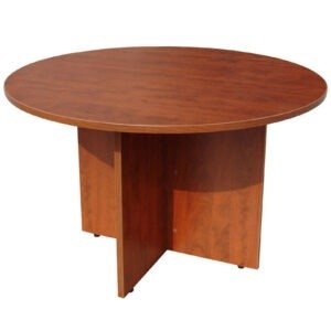 Boss 47″ Round Table, Cherry