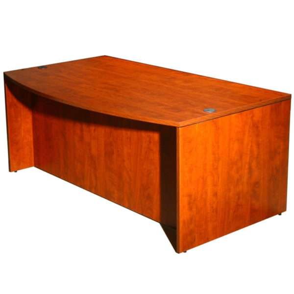 bow front office desk